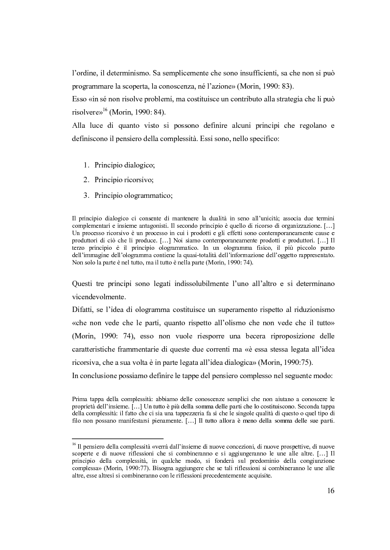 Anteprima della tesi: Semplicemente complesso. Sul metodo di Edgar Morin, Pagina 6