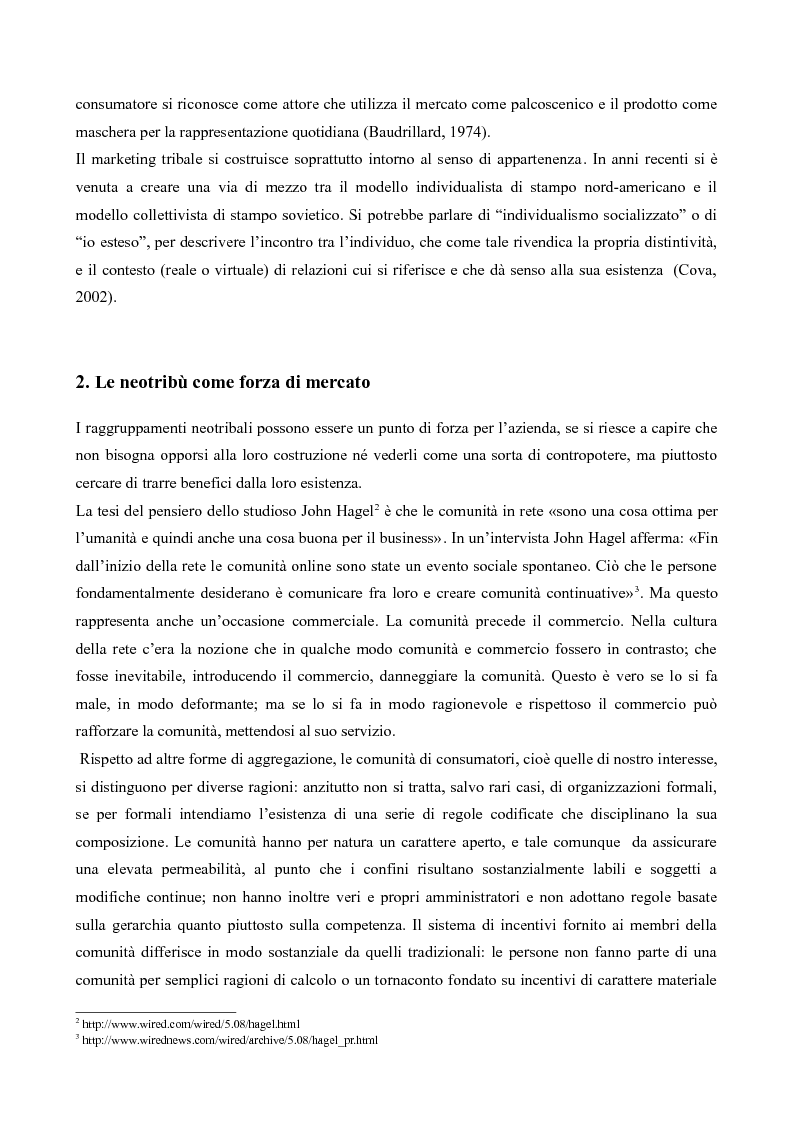 Anteprima della tesi: Il neotribalismo dell'iPod, Pagina 5