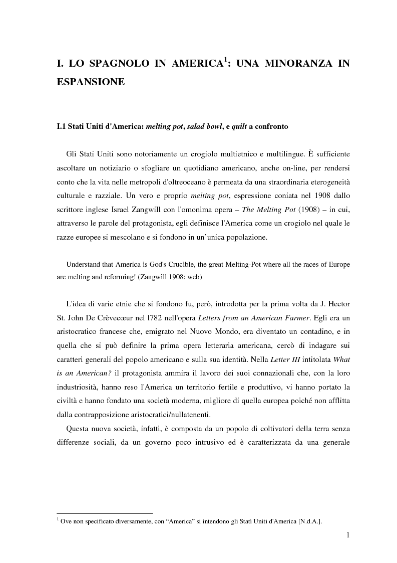 Anteprima della tesi: Commutazione e commistione di codice nel racconto Blow-up di Giannina Braschi, Pagina 3