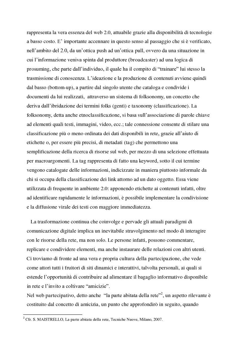 Anteprima della tesi: La gestione della corporate reputation nei social media, Pagina 6
