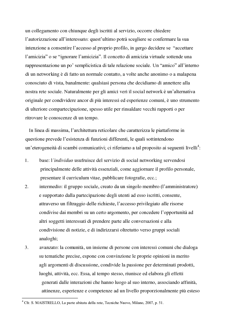 Anteprima della tesi: La gestione della corporate reputation nei social media, Pagina 9