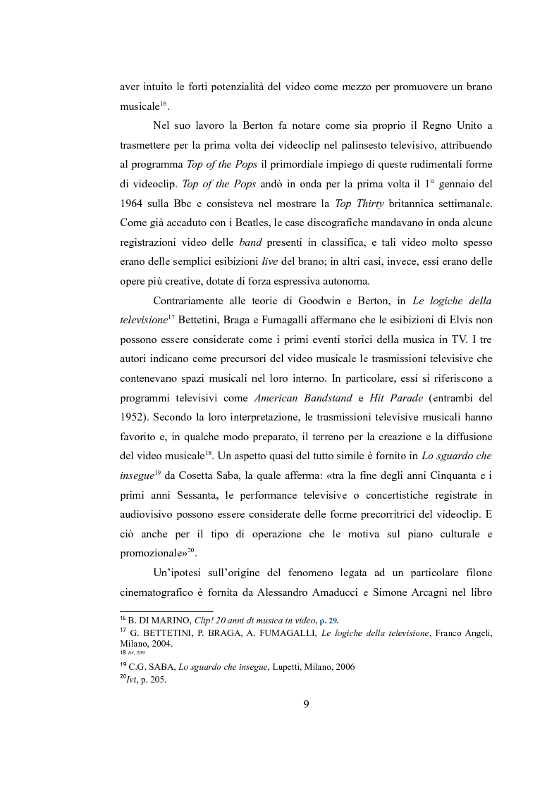 Anteprima della tesi: Sinergie audiovisive: l’avanguardia cinematografica e il video musicale, Pagina 6