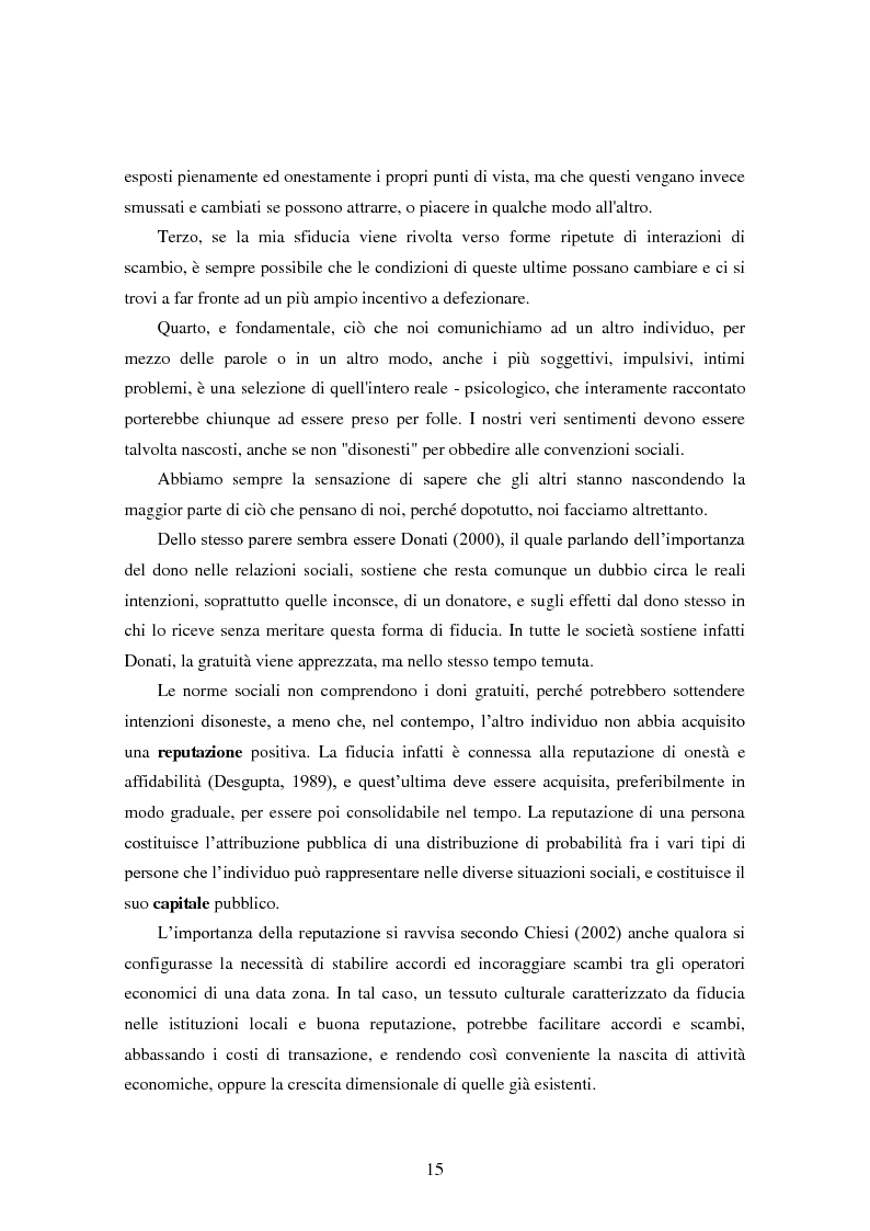 Anteprima della tesi: Modalità di sviluppo delle relazioni di fiducia nelle interazioni on line. Il caso b-to-c in contesti naturali., Pagina 13