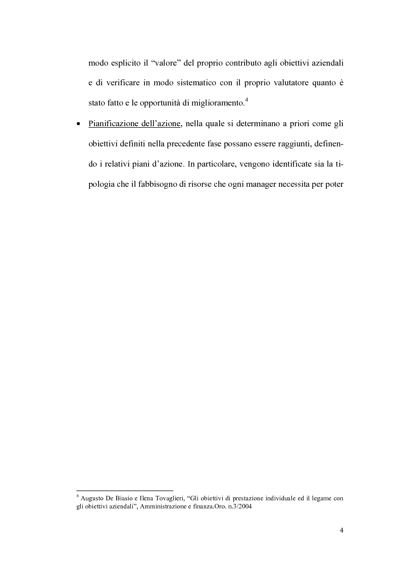 Anteprima della tesi: Il sistema premi/incentivi nell'economia d'azienda: dal Management by objectives al Balanced Scorecard, Pagina 8
