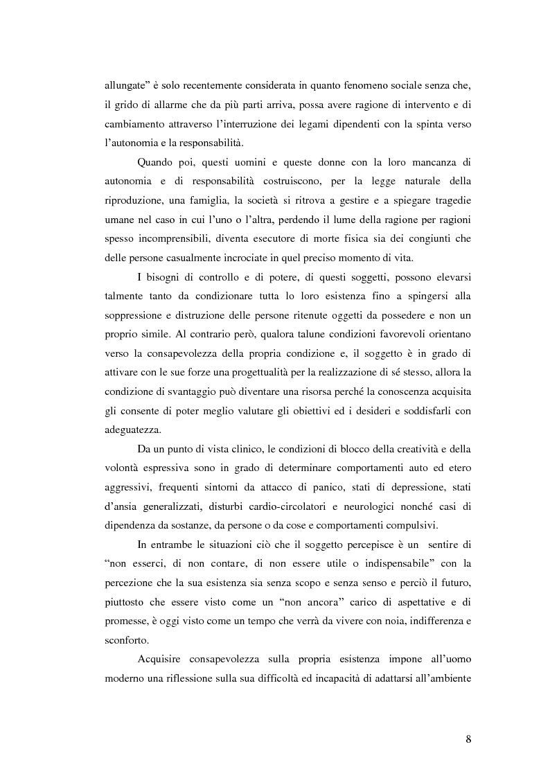 Anteprima della tesi: Il legame affettivo tra con-fusione e identità. Psicopatologia della relazione affettiva., Pagina 6