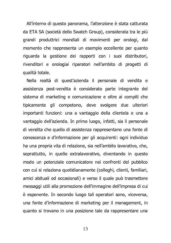 Anteprima della tesi: L’orologiaio, un mestiere anico al passo con i tempi. Aggiornarsi alla Swatch Group., Pagina 3