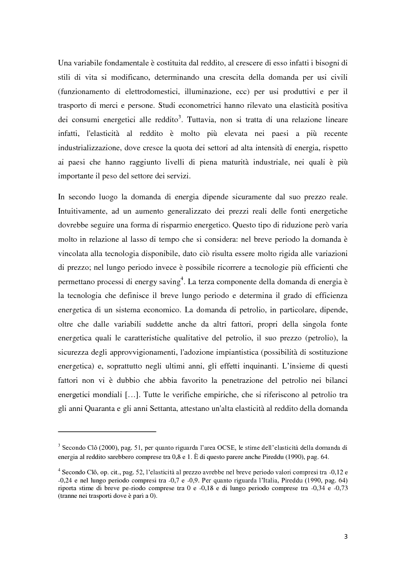 Anteprima della tesi: Il mercato petrolifero: gli strumenti di formazione dei prezzi e le conseguenze macroeconomiche, Pagina 6