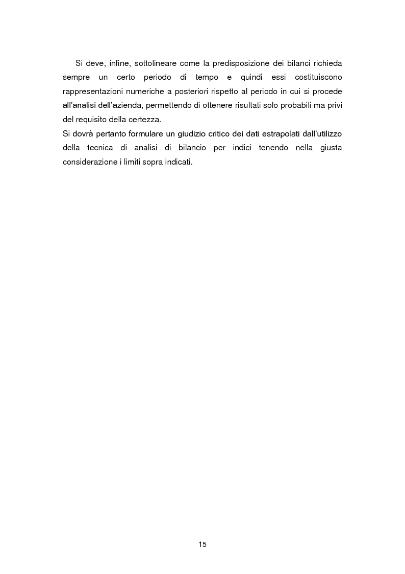 Anteprima della tesi: I limiti dell'analisi di bilancio per indici: il caso Sabaf, Pagina 11