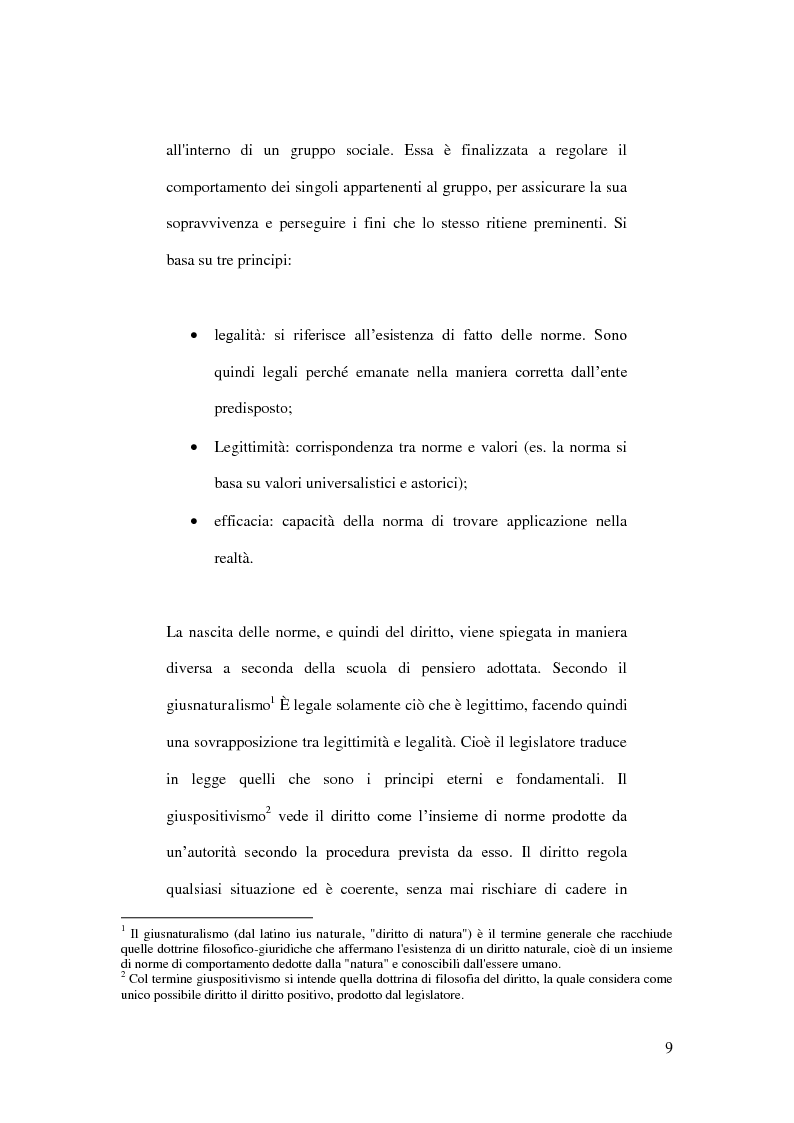Anteprima della tesi: La crisi del diritto penale nella società post-moderna. Analisi degli elementi generativi, risvolti e strategie di gestione., Pagina 5