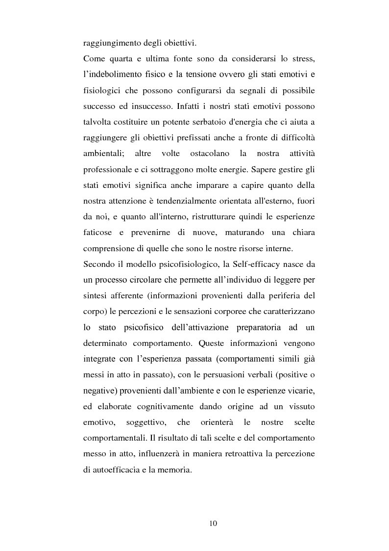 Anteprima della tesi: Autostima, autoefficacia, identità di genere e soddisfazione lavorativa: una ricerca sul campo, Pagina 8