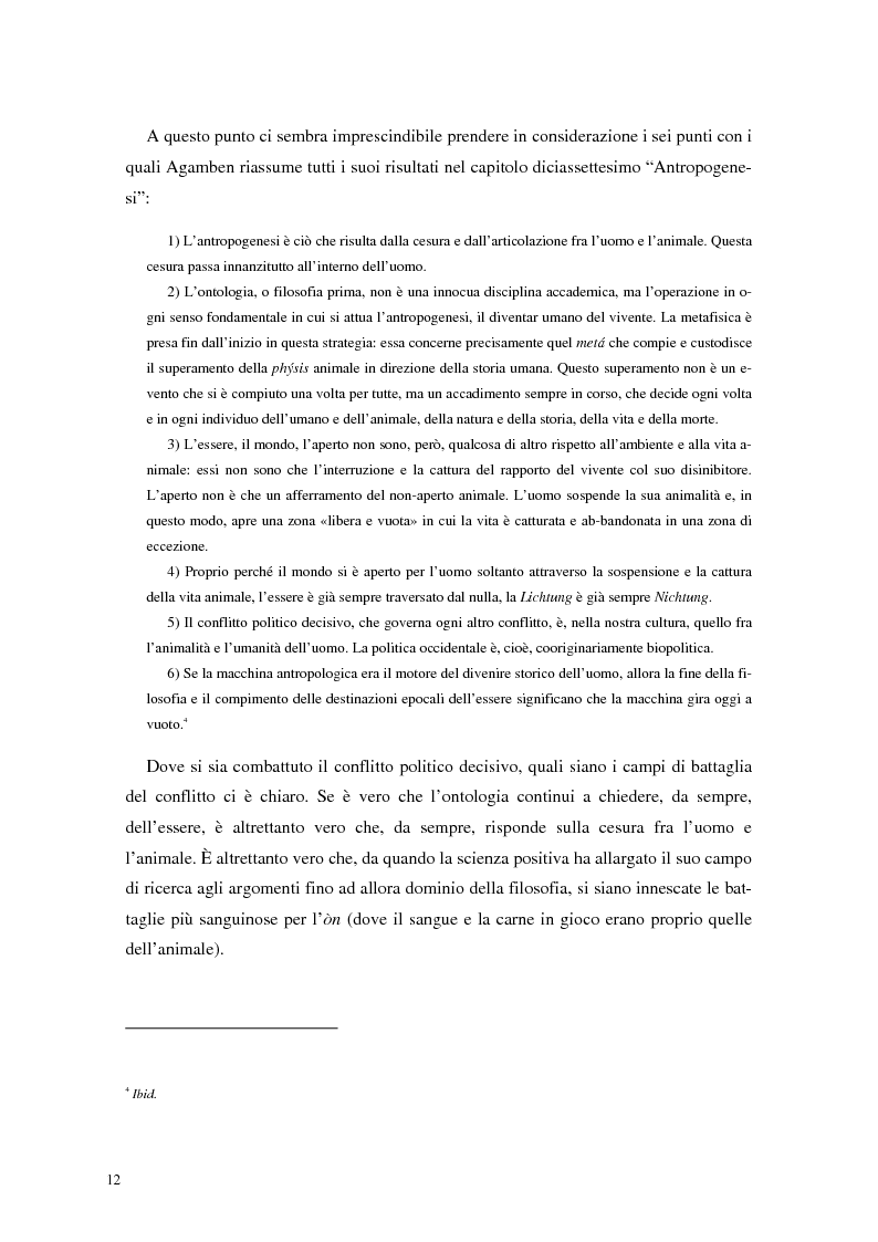 Anteprima della tesi: La frontiera mobile: la macchina antropologica, Pagina 5