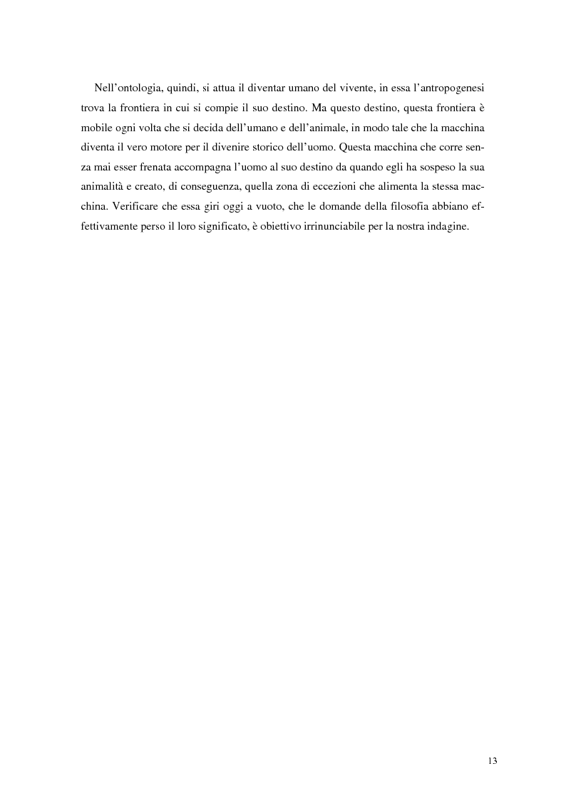 Anteprima della tesi: La frontiera mobile: la macchina antropologica, Pagina 6