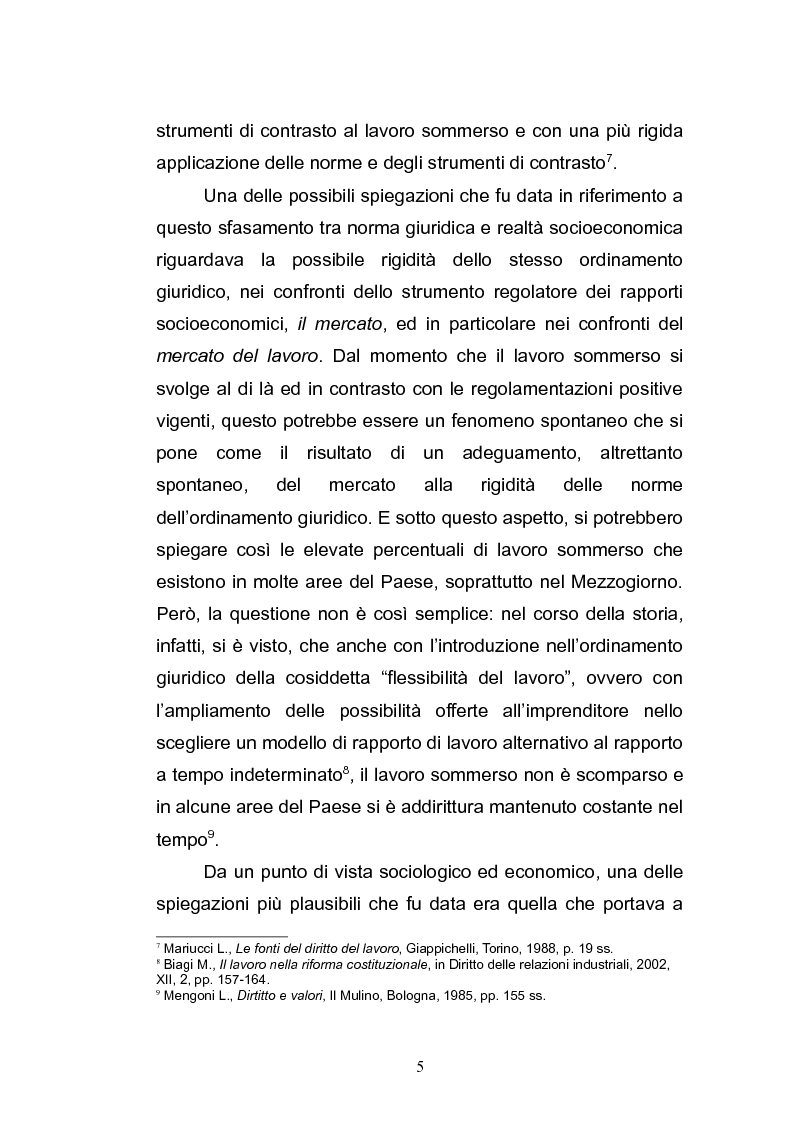 Anteprima della tesi: Il lavoro sommerso, Pagina 7