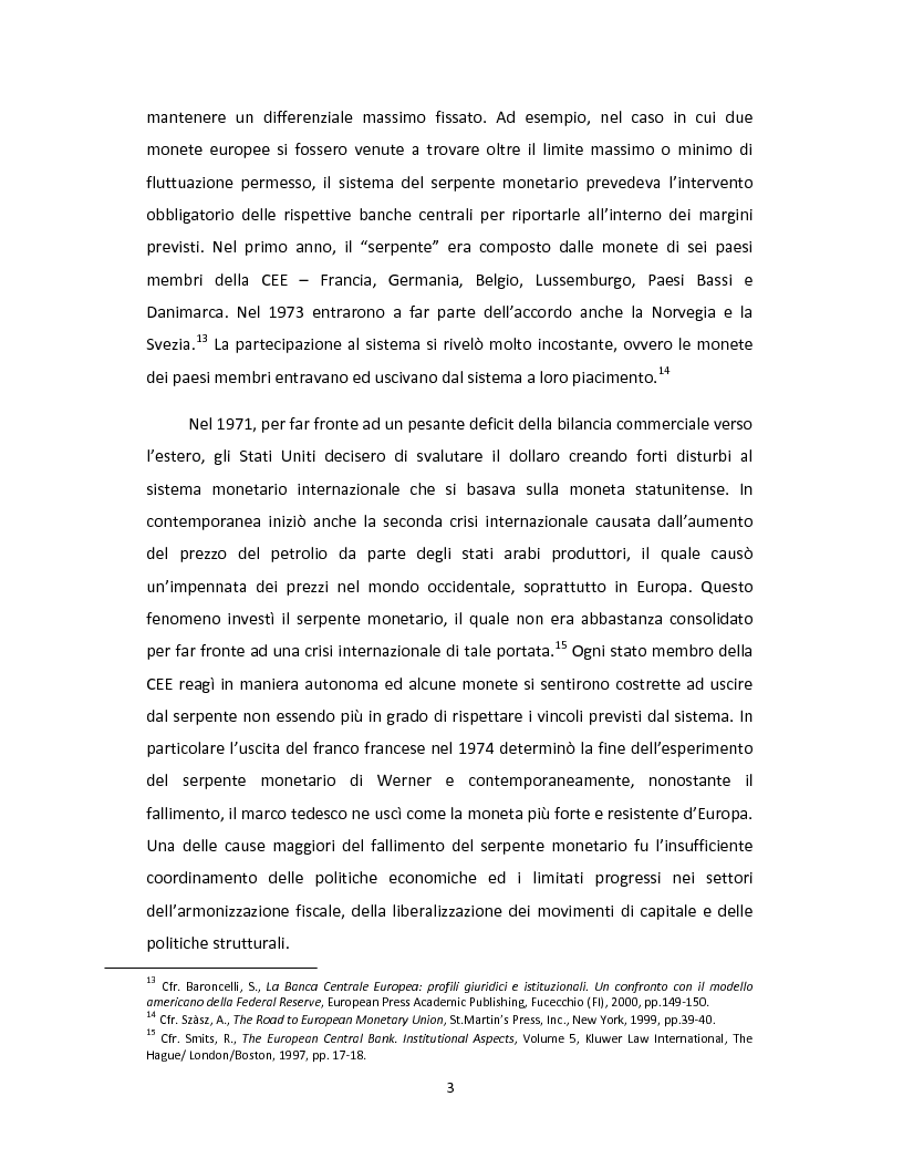 Anteprima della tesi: Il Patto di stabilità e crescita dell'Unione Europea: una prospettiva giuridica ed economica, Pagina 6