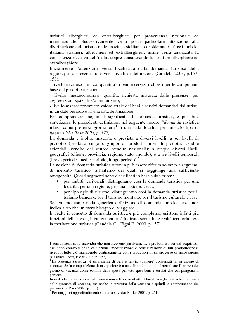 Anteprima della tesi: Il turismo relazionale integrato e il paese albergo in Sicilia, Pagina 2