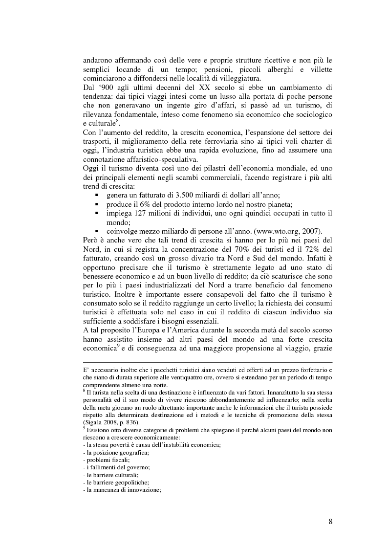 Anteprima della tesi: Il turismo relazionale integrato e il paese albergo in Sicilia, Pagina 4