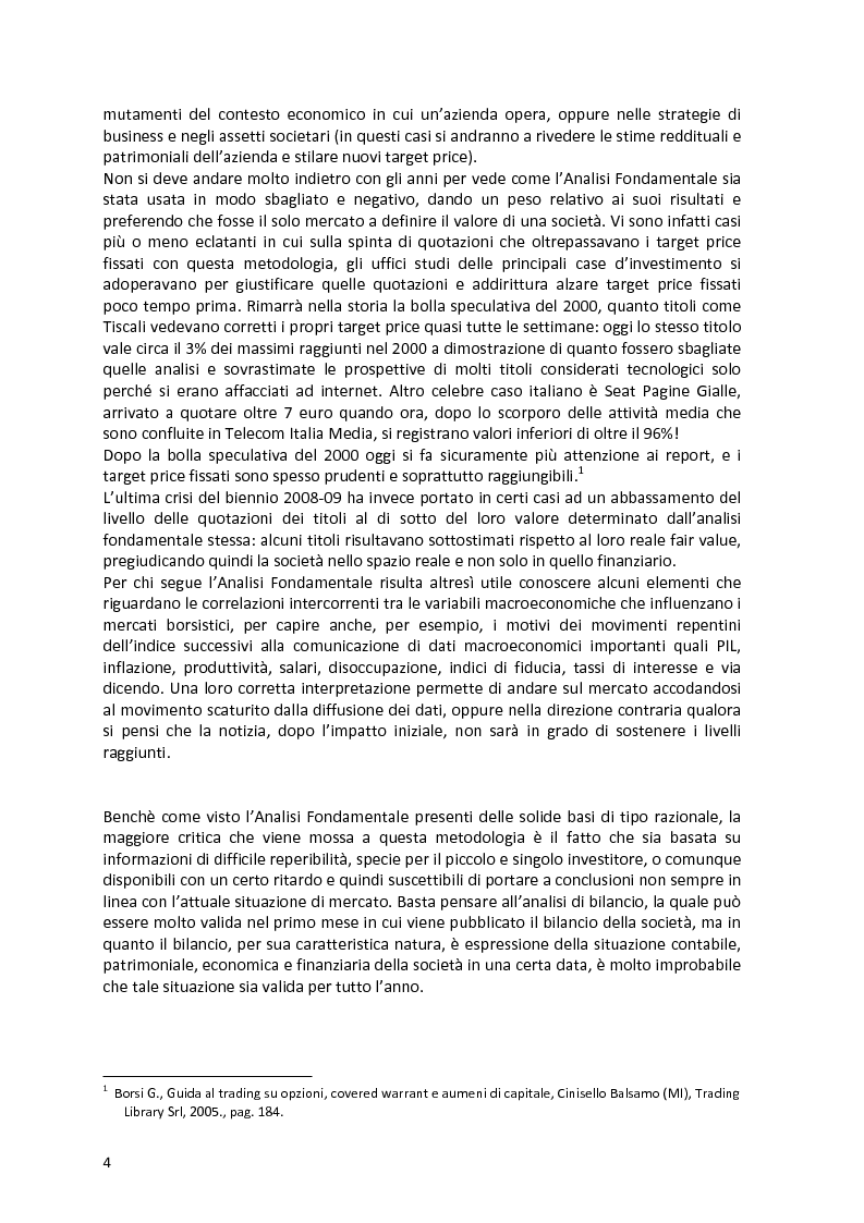 Anteprima della tesi: Analisi tecnica e trading con le opzioni, Pagina 2
