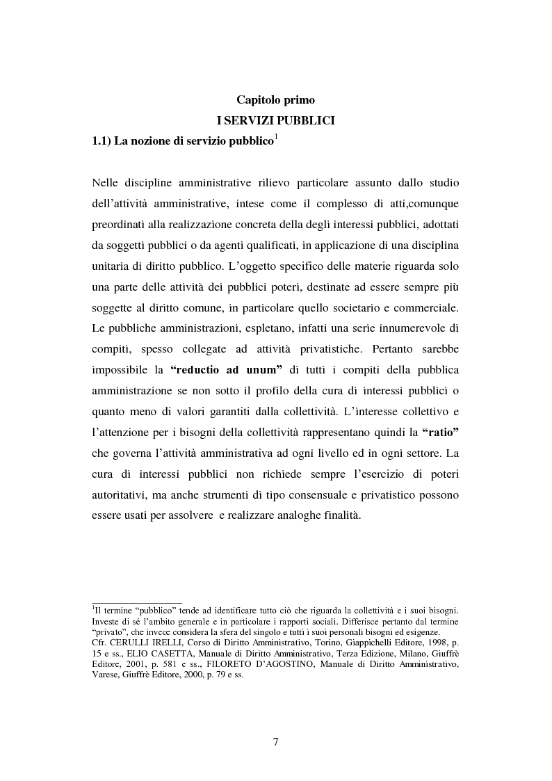 Anteprima della tesi: Erogazione elettronica di servizi (e-government) e informazioni ai cittadini, Pagina 5