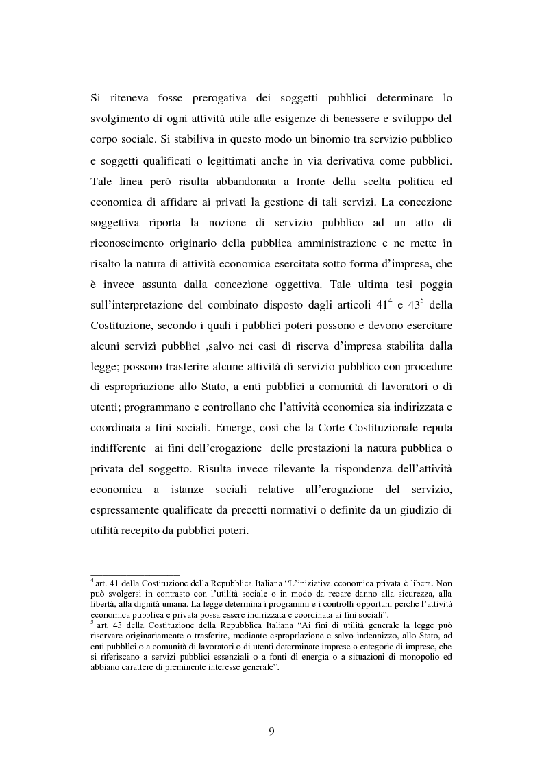 Anteprima della tesi: Erogazione elettronica di servizi (e-government) e informazioni ai cittadini, Pagina 7