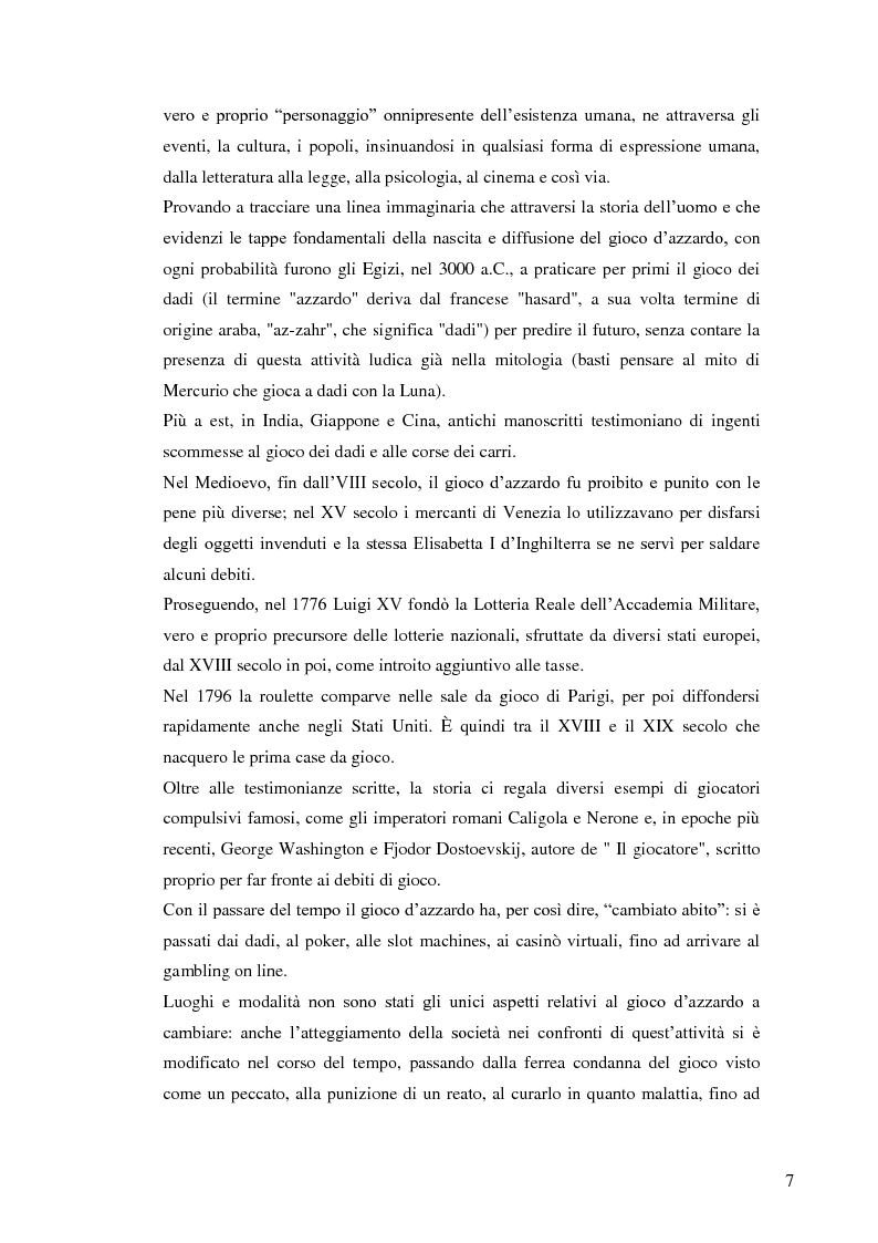 Anteprima della tesi: Gruppo e gioco d'azzardo, Pagina 4