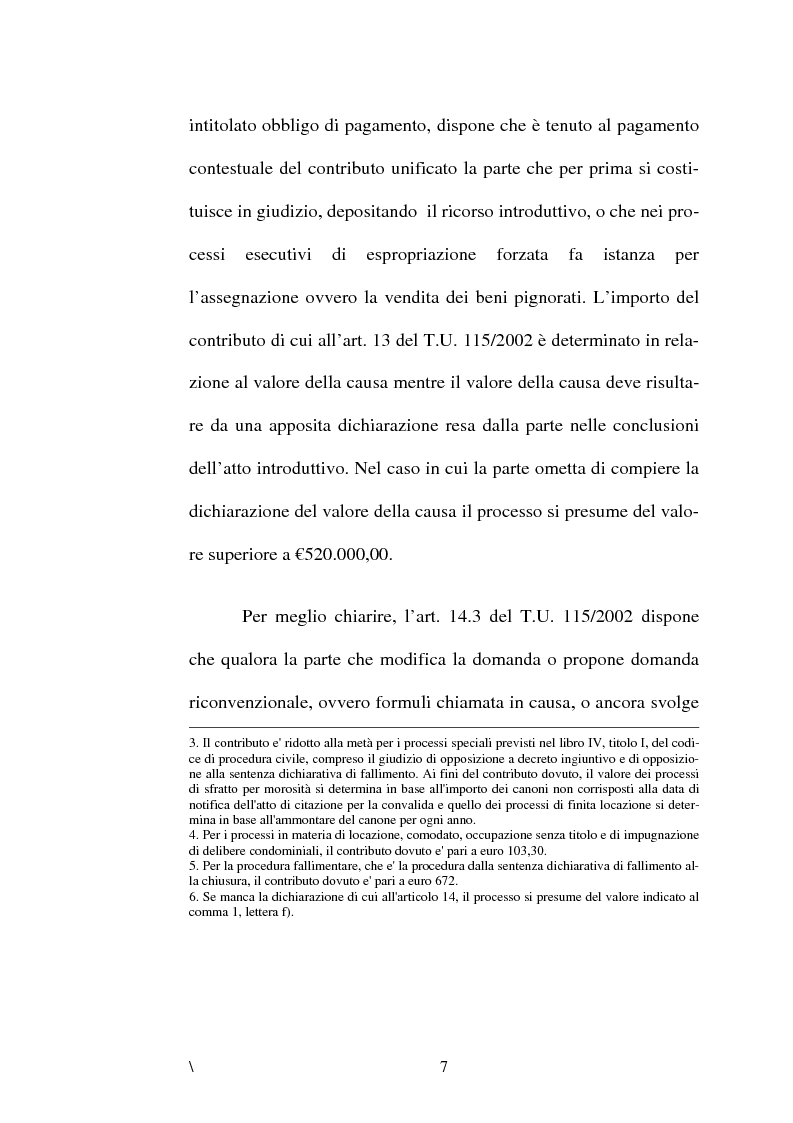 Anteprima della tesi: La disciplina delle spese nel processo civile, Pagina 3
