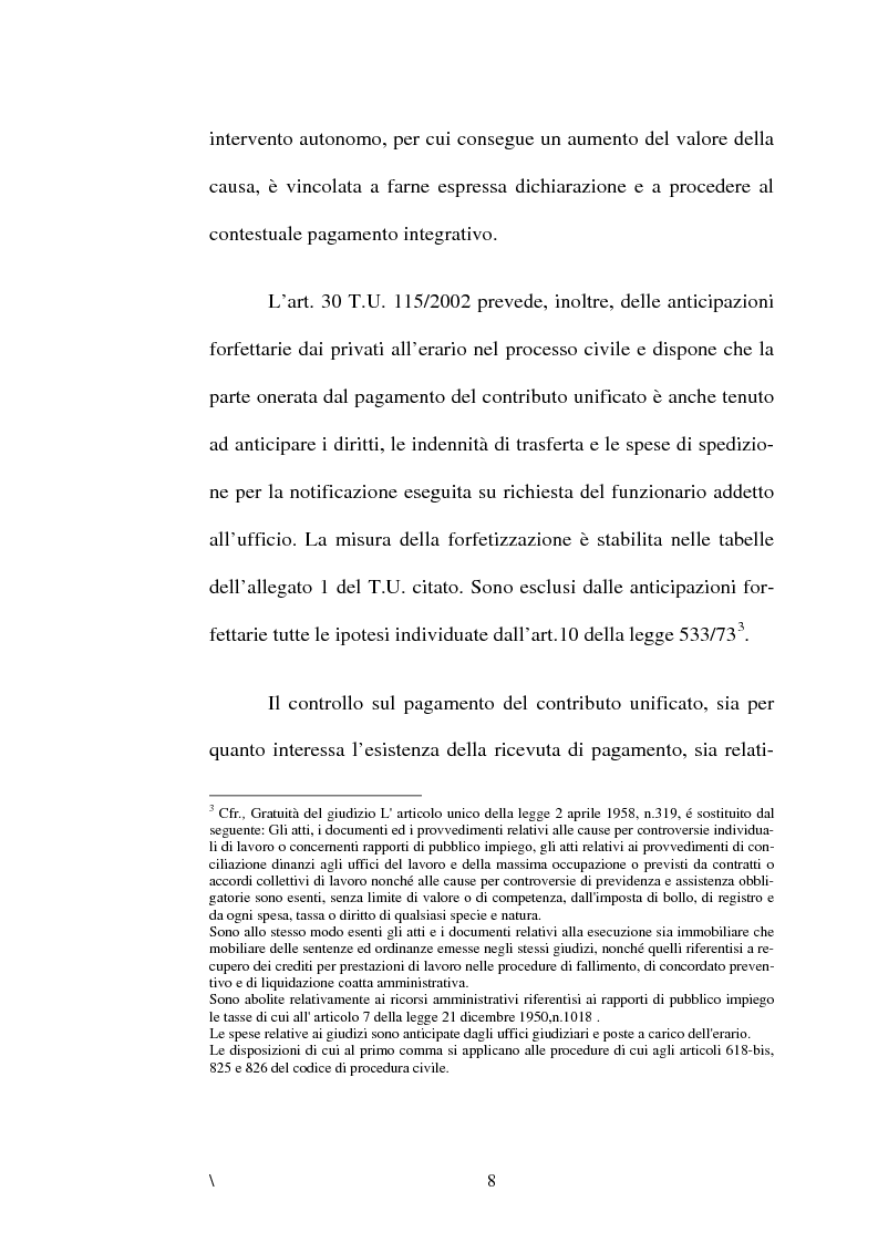Anteprima della tesi: La disciplina delle spese nel processo civile, Pagina 4