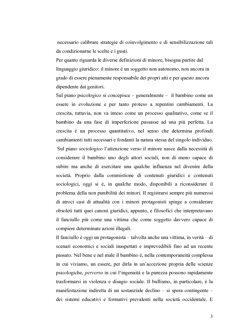 Anteprima della tesi: I diritti dei minori nell'ordinamento giuridico italiano, Pagina 2