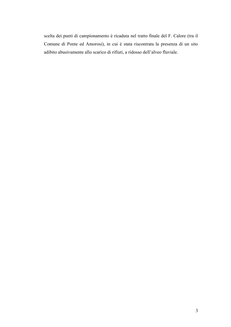 Anteprima della tesi: Caratterizzazione geo-ambientale del bacino idrografico del F. Calore nel tratto compreso tra la confluenza con il F. Sabato e quella con il F. Volturno, Pagina 4