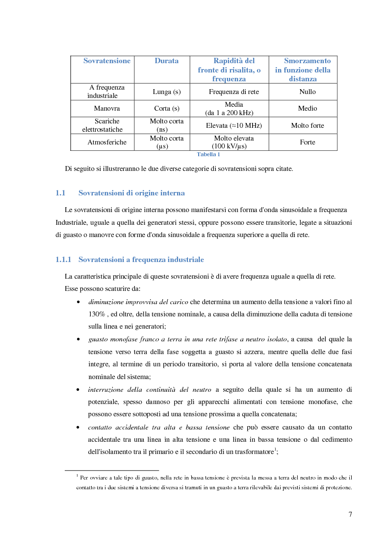 Anteprima della tesi: Protezione dalle sovratensioni: analisi, scelta e dimensionamento degli SPD, Pagina 3