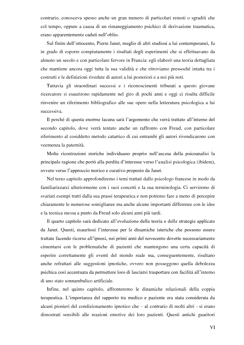 Anteprima della tesi: Pierre Janet, le origini della disaggregazione psicologica, Pagina 2