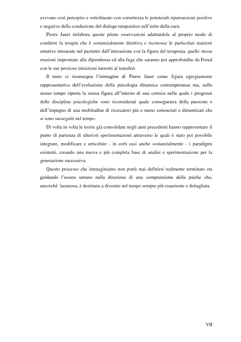 Anteprima della tesi: Pierre Janet, le origini della disaggregazione psicologica, Pagina 3