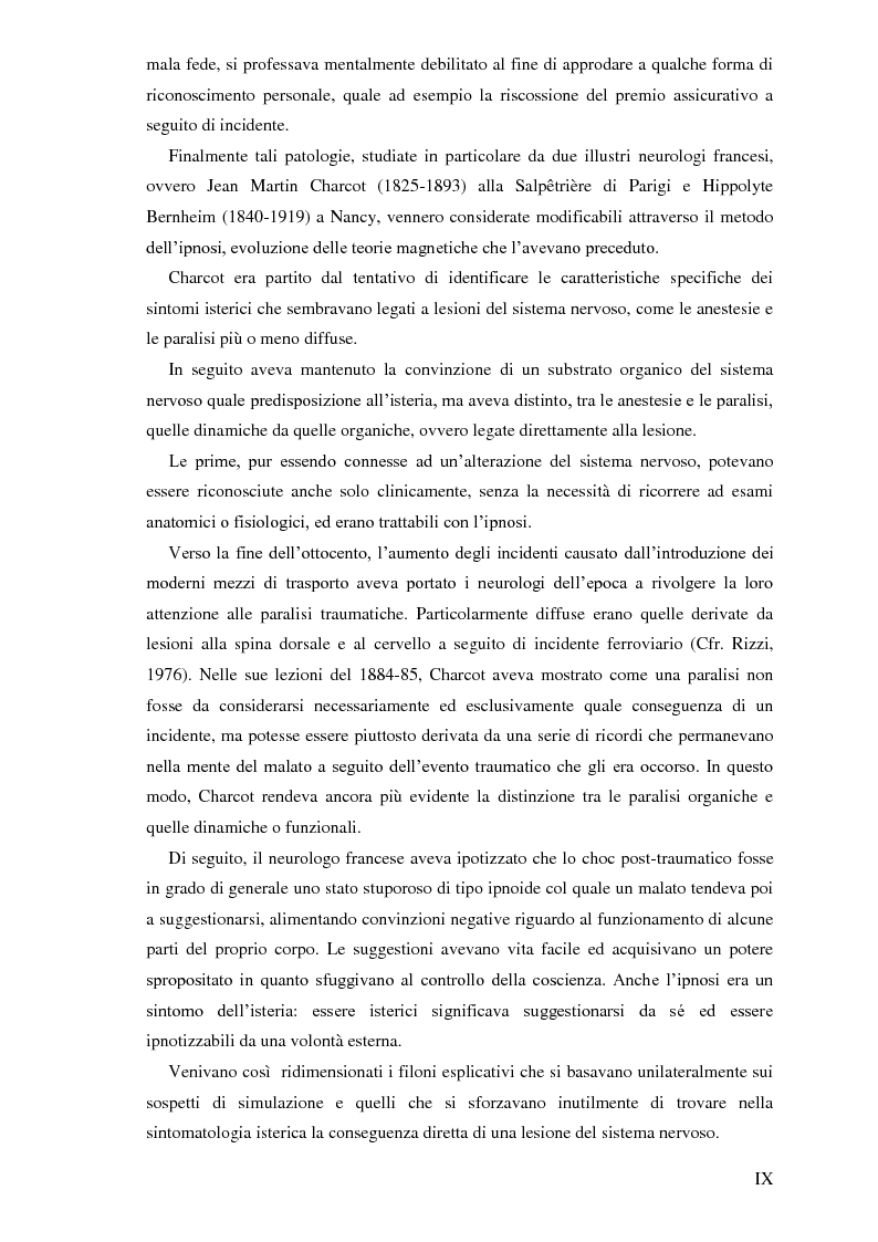 Anteprima della tesi: Pierre Janet, le origini della disaggregazione psicologica, Pagina 5