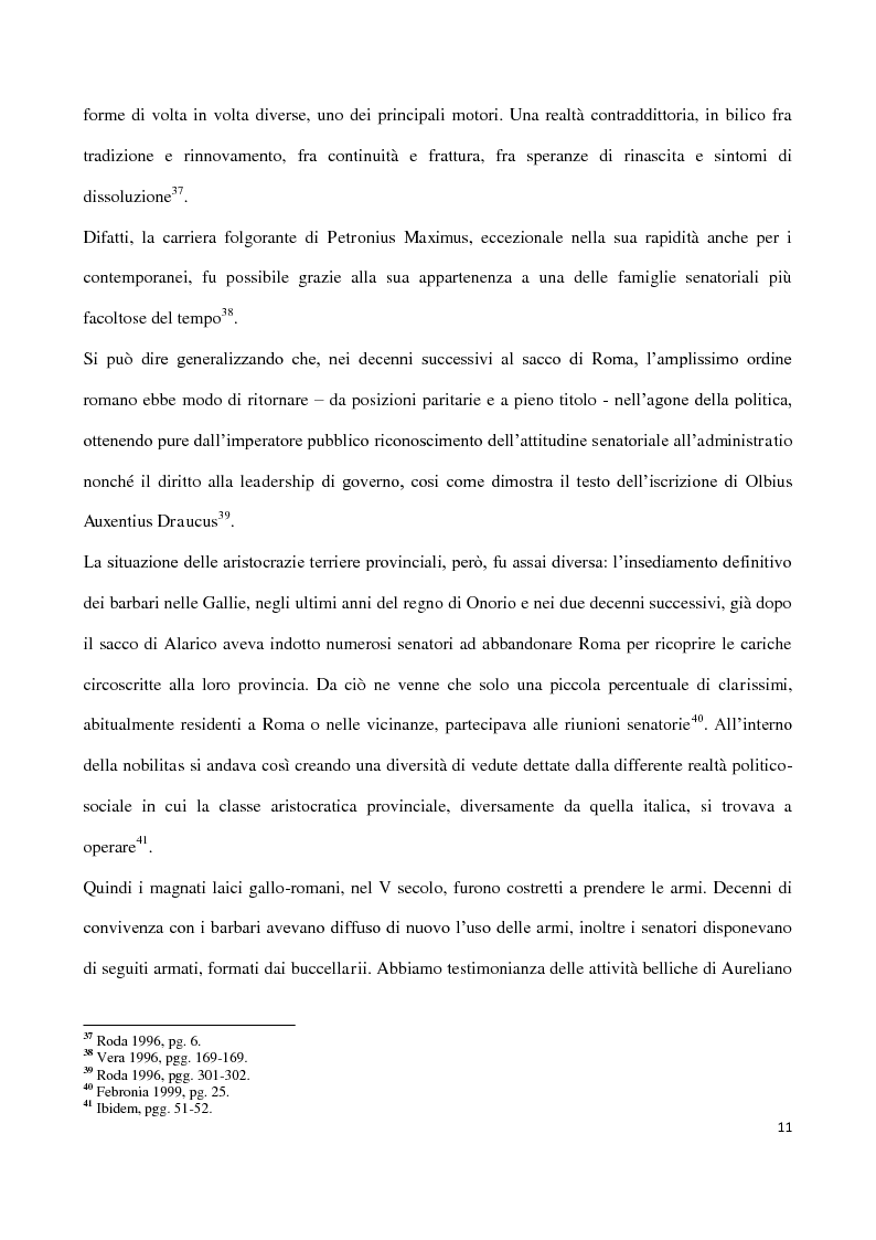 Anteprima della tesi: Valentiniano III e gli Unni, Pagina 11