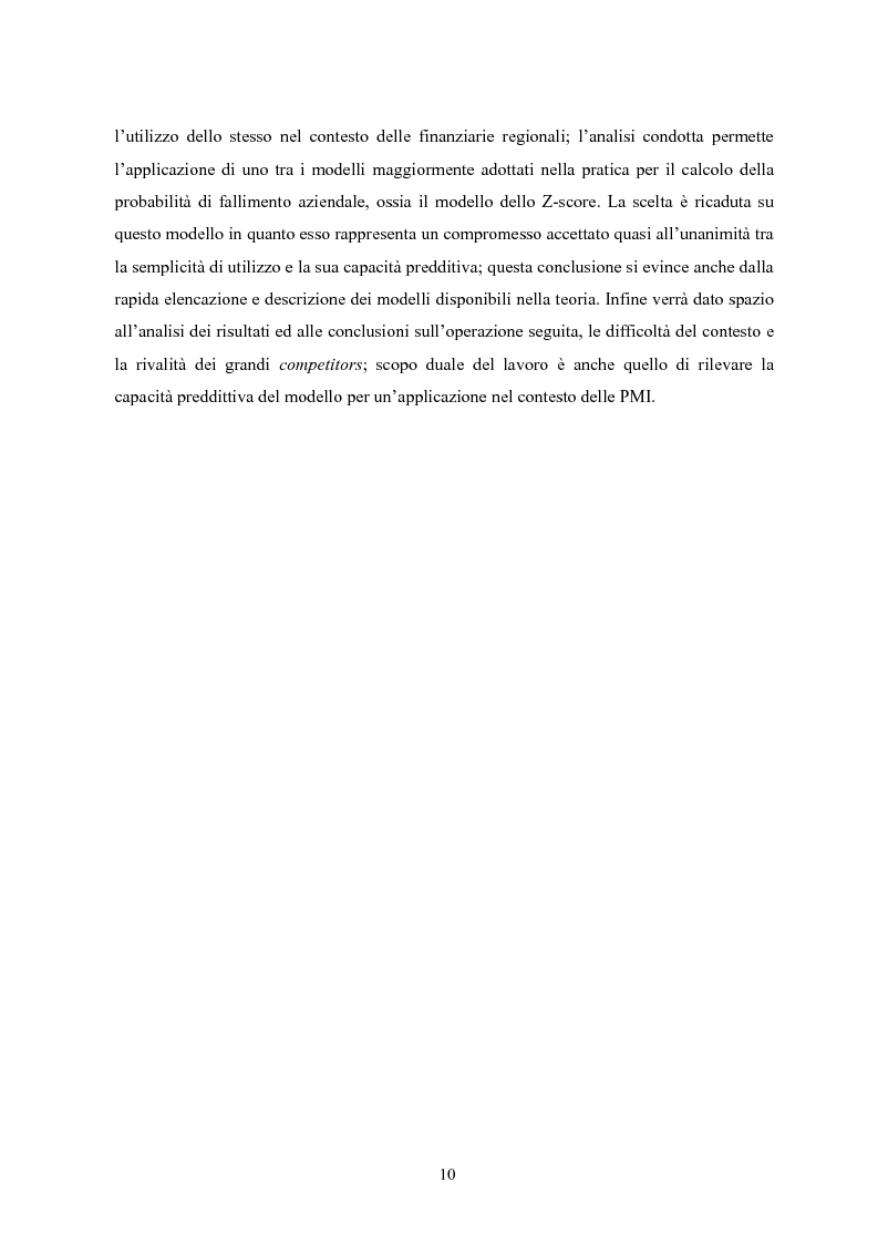 Anteprima della tesi: Il Private Equity nelle finanziarie regionali: un caso di insuccesso, Pagina 4
