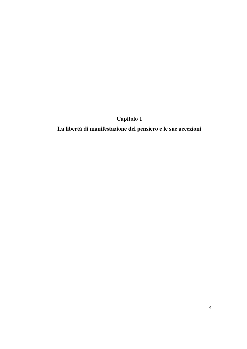 Anteprima della tesi: La diffamazione attraverso i media, Pagina 4