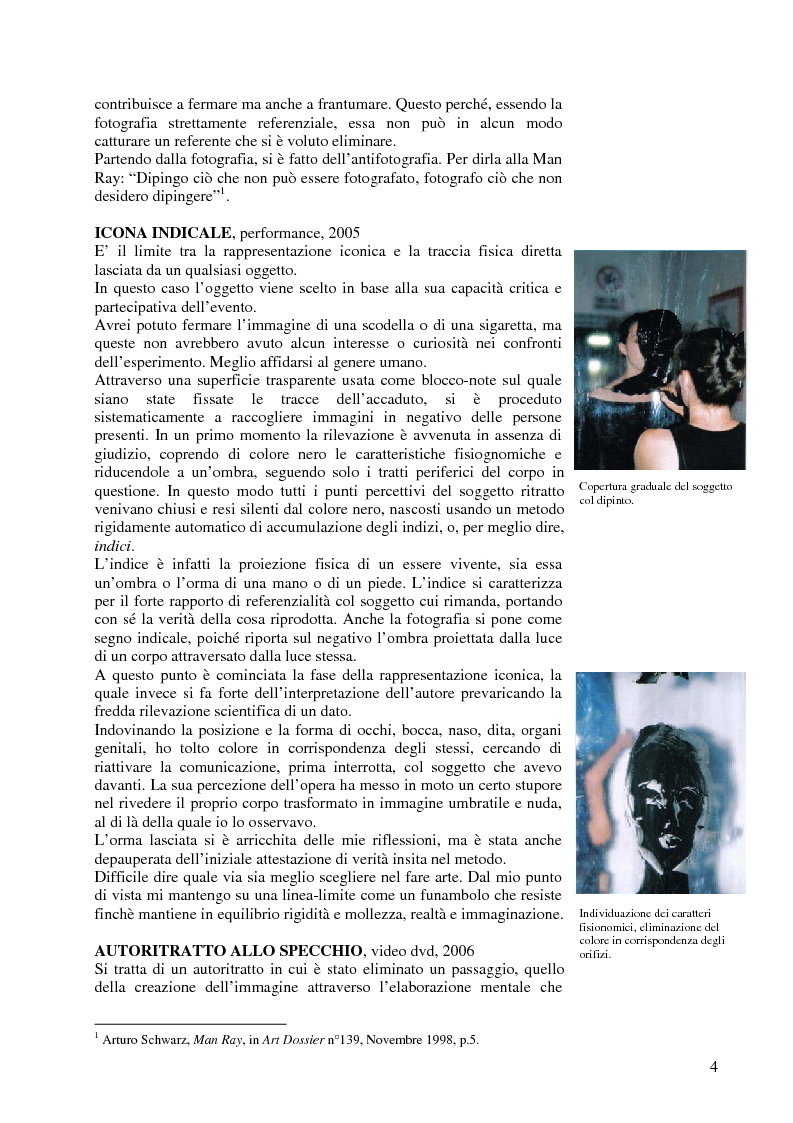 Anteprima della tesi: L'inclinazione al fotografico nel Novecento, Pagina 3