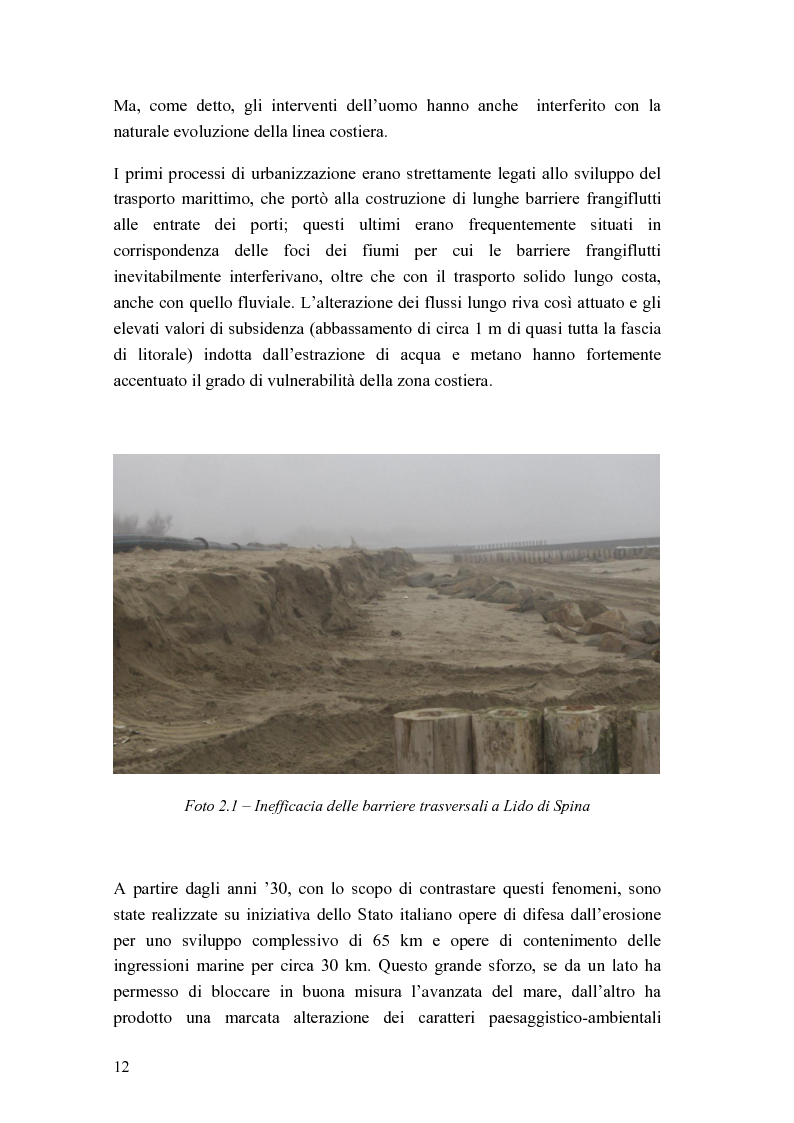 Anteprima della tesi: Cantiere per l'esecuzione di un ripascimento con temporaneo deposito in mare: analisi della dispersione dei sedimenti, Pagina 4