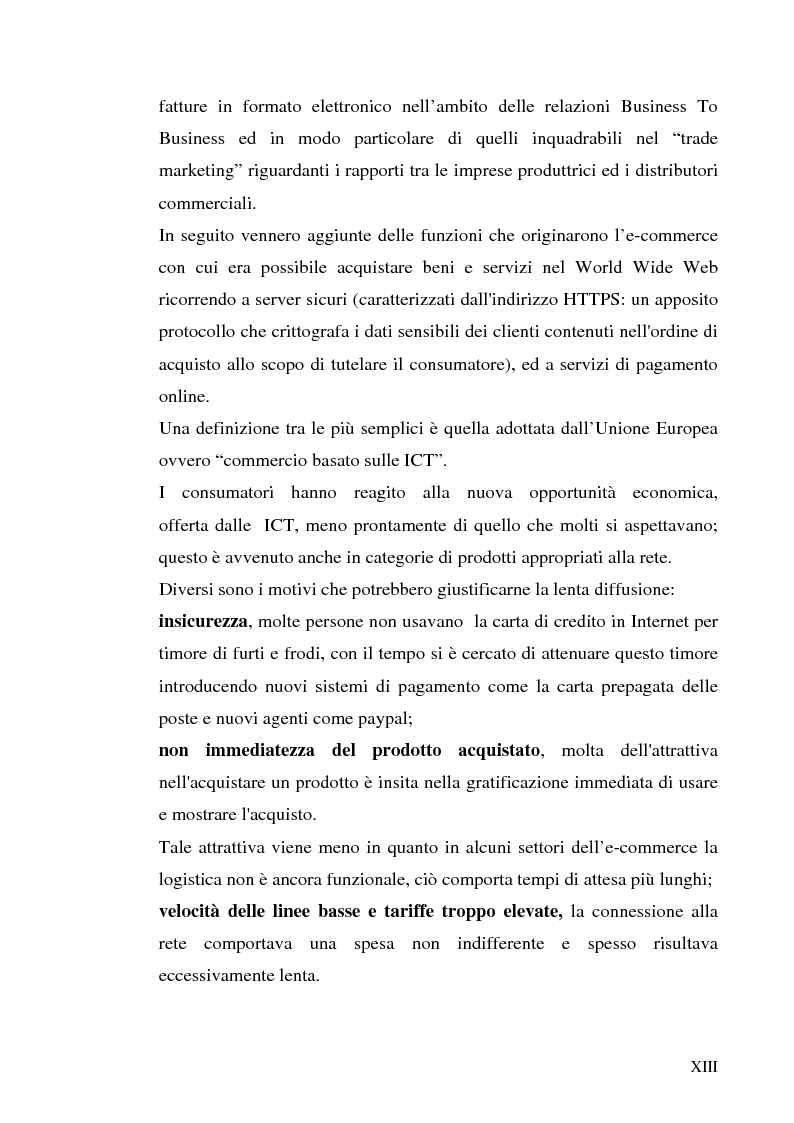 Anteprima della tesi: Previsioni e dinamiche reali dell'e-commerce, Pagina 7