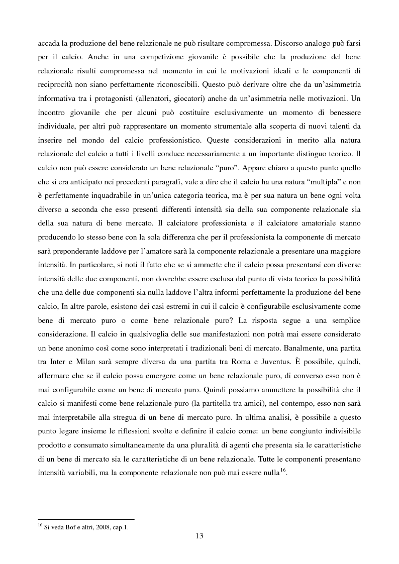 Anteprima della tesi: Organizzazione aziendale delle società sportive, Pagina 11