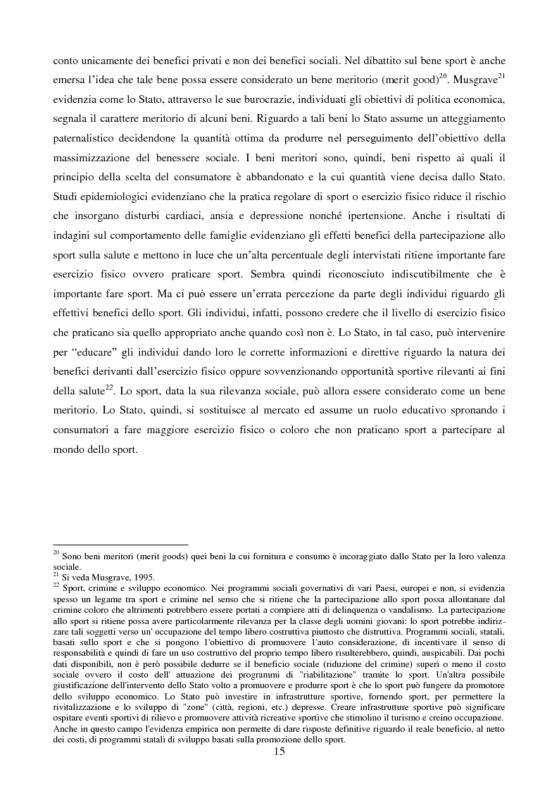 Anteprima della tesi: Organizzazione aziendale delle società sportive, Pagina 13