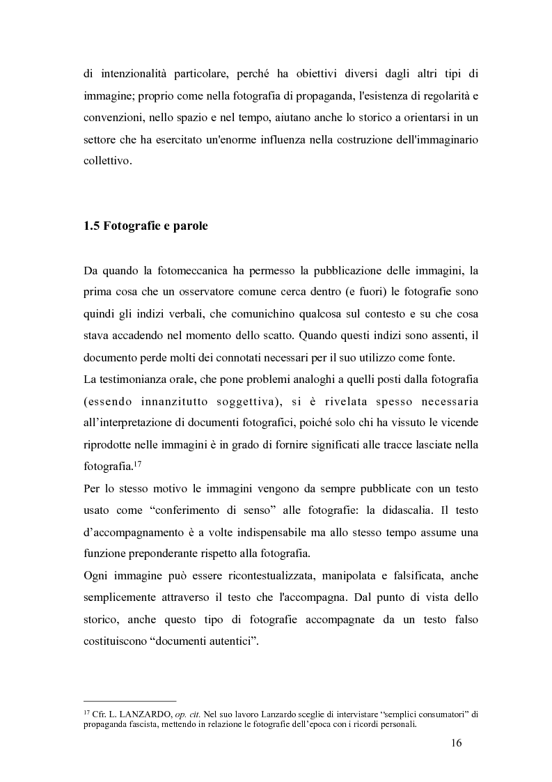 Anteprima della tesi: Il fascismo a Napoli nelle fotografie dell'Istituto Luce, Pagina 12