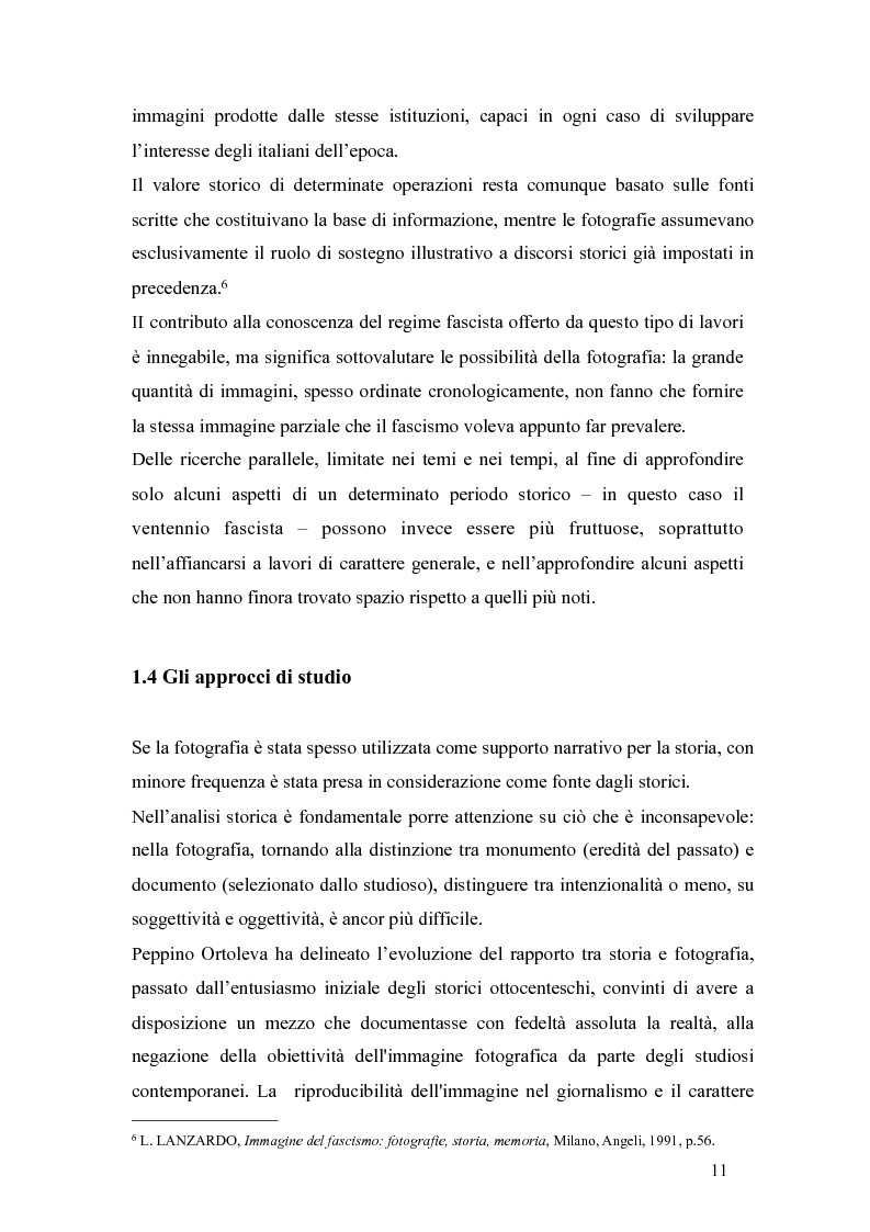 Anteprima della tesi: Il fascismo a Napoli nelle fotografie dell'Istituto Luce, Pagina 7