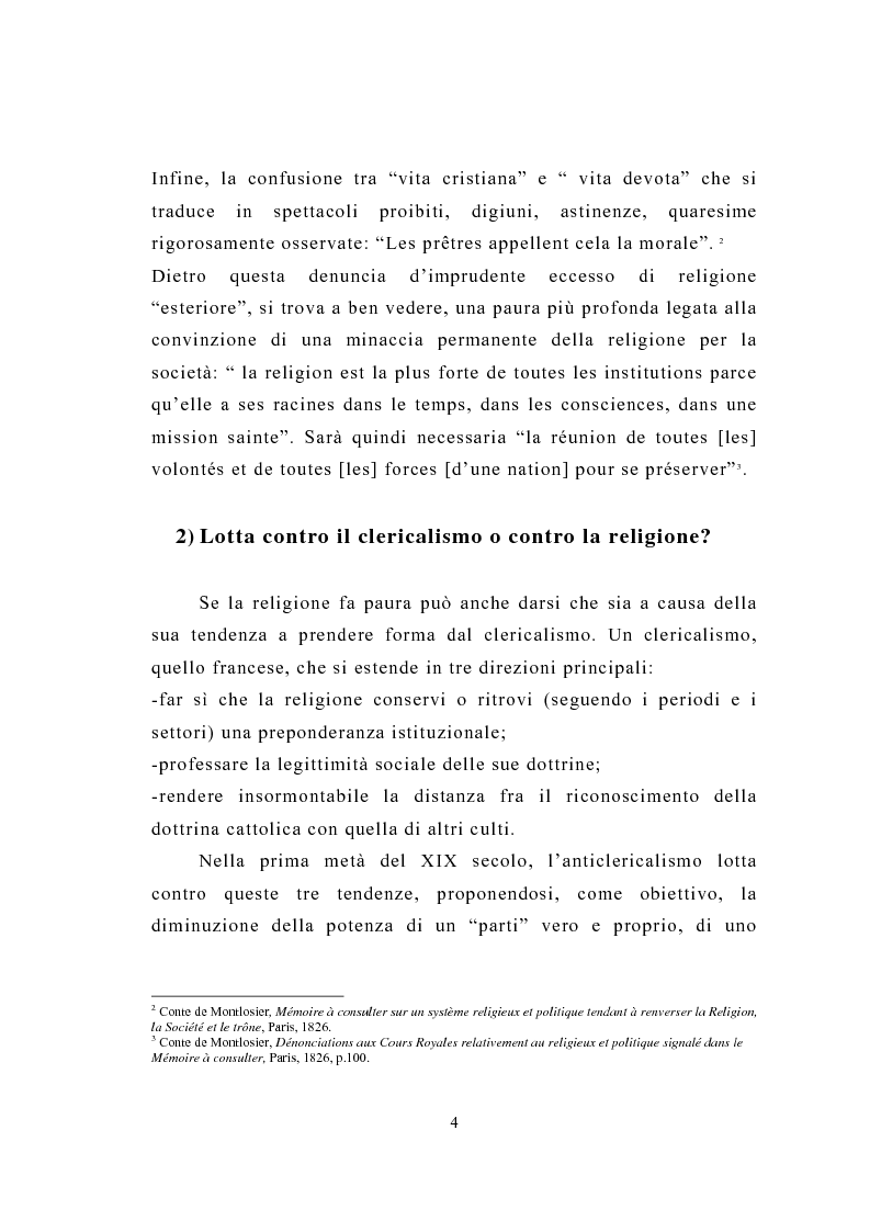 Anteprima della tesi: La figura del religioso nelle opere di Emile Zola, Pagina 8
