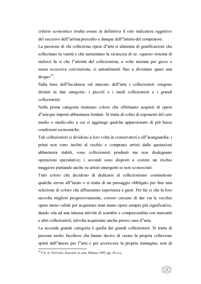Anteprima della tesi: Dalla filantropia all'art banking: come l'arte contemporanea diventa immateriale, Pagina 10