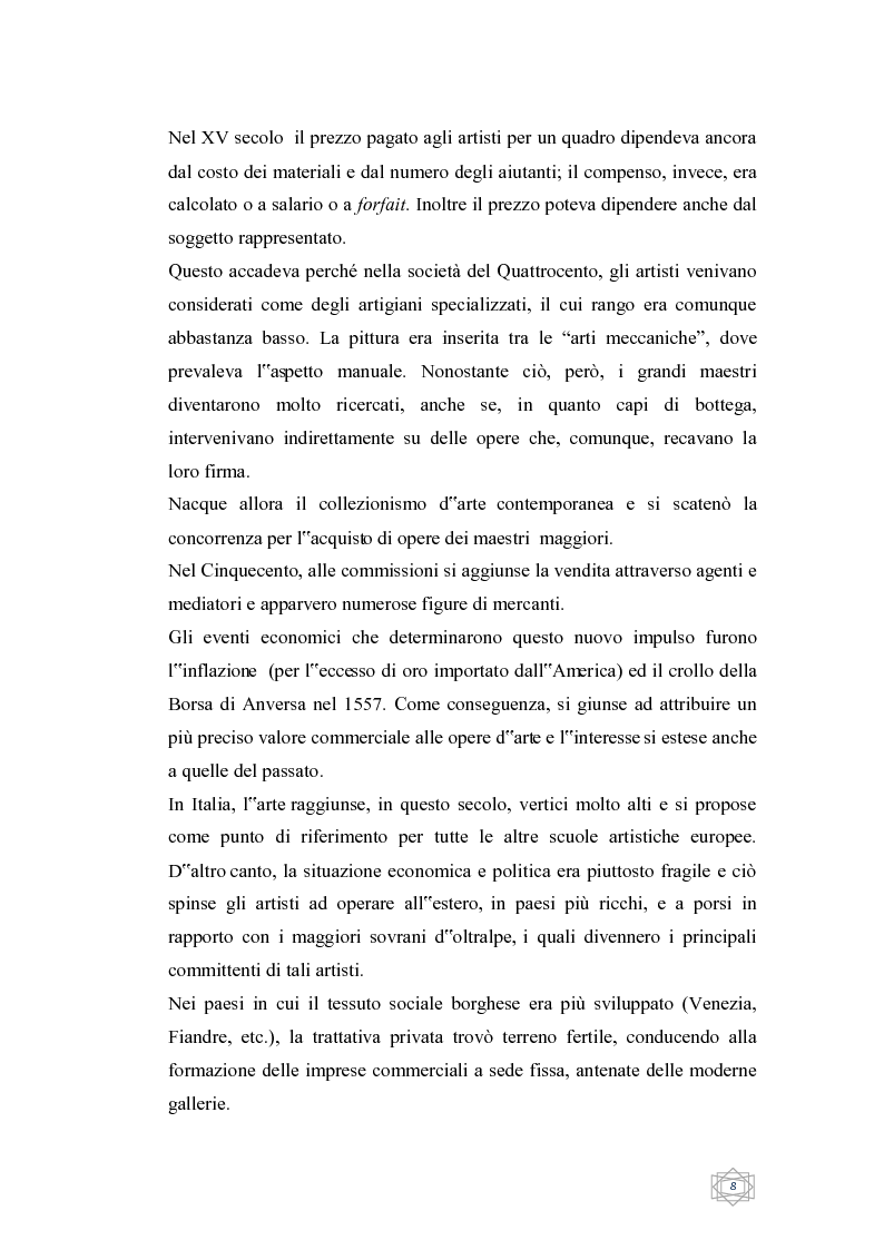 Anteprima della tesi: Dalla filantropia all'art banking: come l'arte contemporanea diventa immateriale, Pagina 2