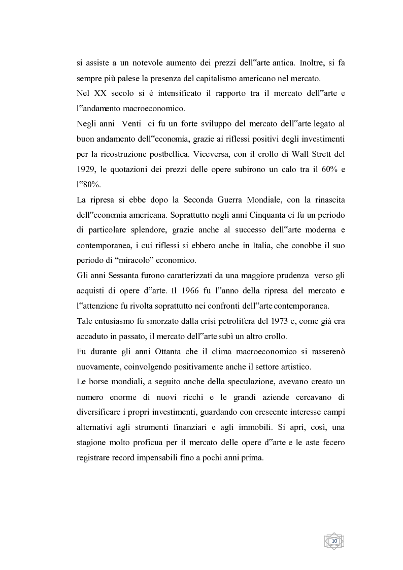Anteprima della tesi: Dalla filantropia all'art banking: come l'arte contemporanea diventa immateriale, Pagina 4