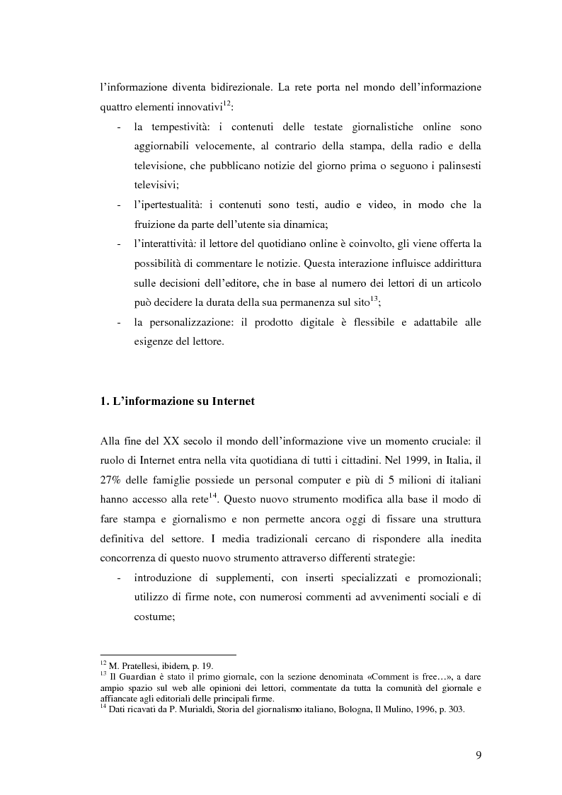 Anteprima della tesi: Il giornalismo politico scandalistico e la sua deriva in Dagospia, Pagina 6