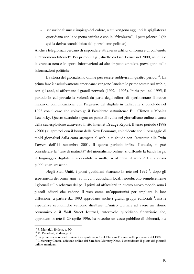 Anteprima della tesi: Il giornalismo politico scandalistico e la sua deriva in Dagospia, Pagina 7