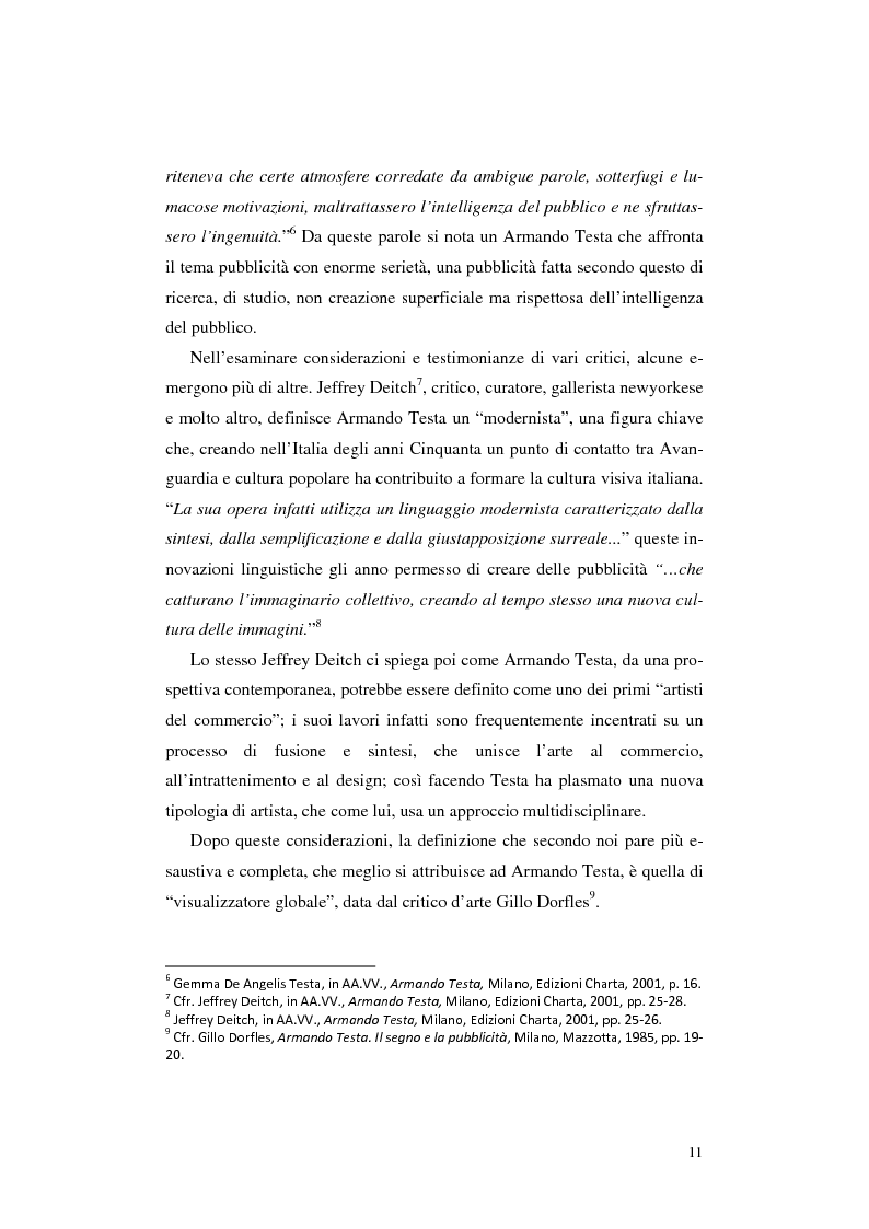 Anteprima della tesi: L'opera Armando Testa: apogeo e declino di un linguaggio, Pagina 8