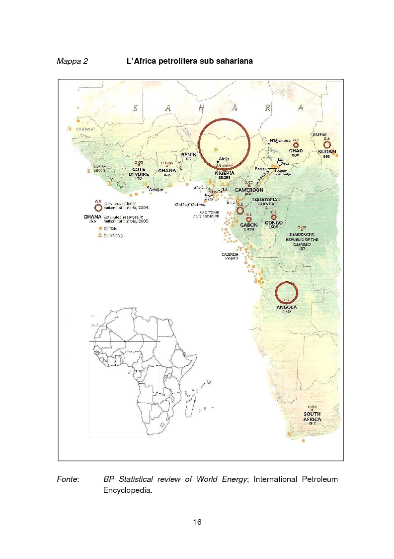 Anteprima della tesi: I paesi petroliferi dell'Africa sub sahariana, Pagina 9